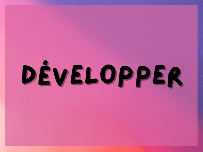 image développer
